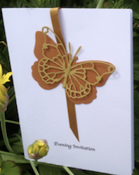 gold butterfly