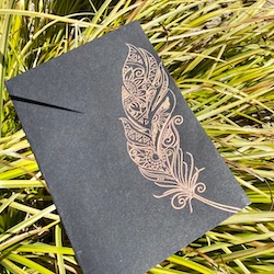 gold feather