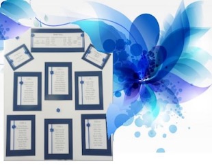 blue table plan